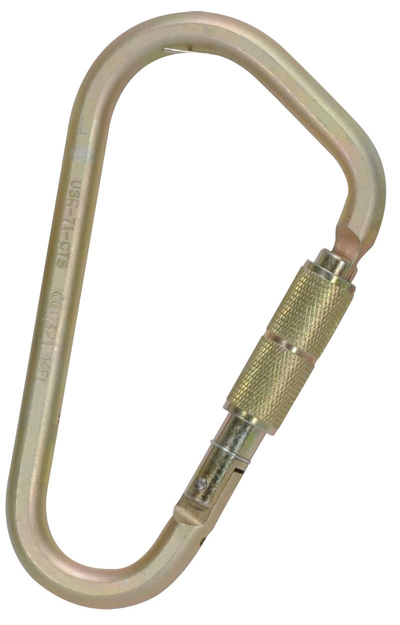 Free Shipping Miller Steel Twist-Lock Carabiner 17D-1 