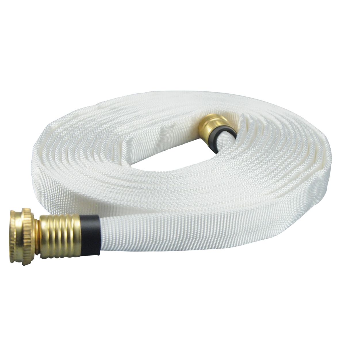 5/8 GHT Connection Key Fire 017-FF058-450 Polyester/Polyurethane/Brass/Plastic/Rubber 1061 Pencil Line Lay Flat Garden Hose 50 Length 300 psi Maximum Pressure