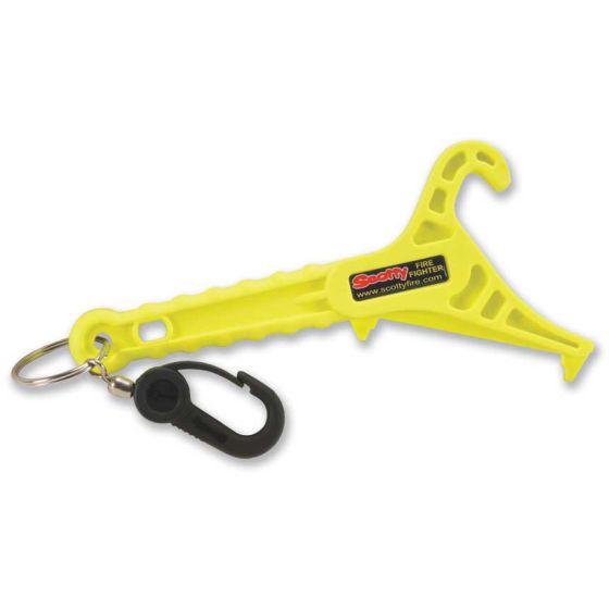 Fluorescent Yellow Fire Coupler Lug/Gas Wrench