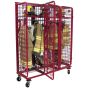 USA Single-Sided Mobile Red Rack™