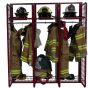 Wall Mounted Red Rack™ Turnout Gear Storage System - 20" Wide Sections