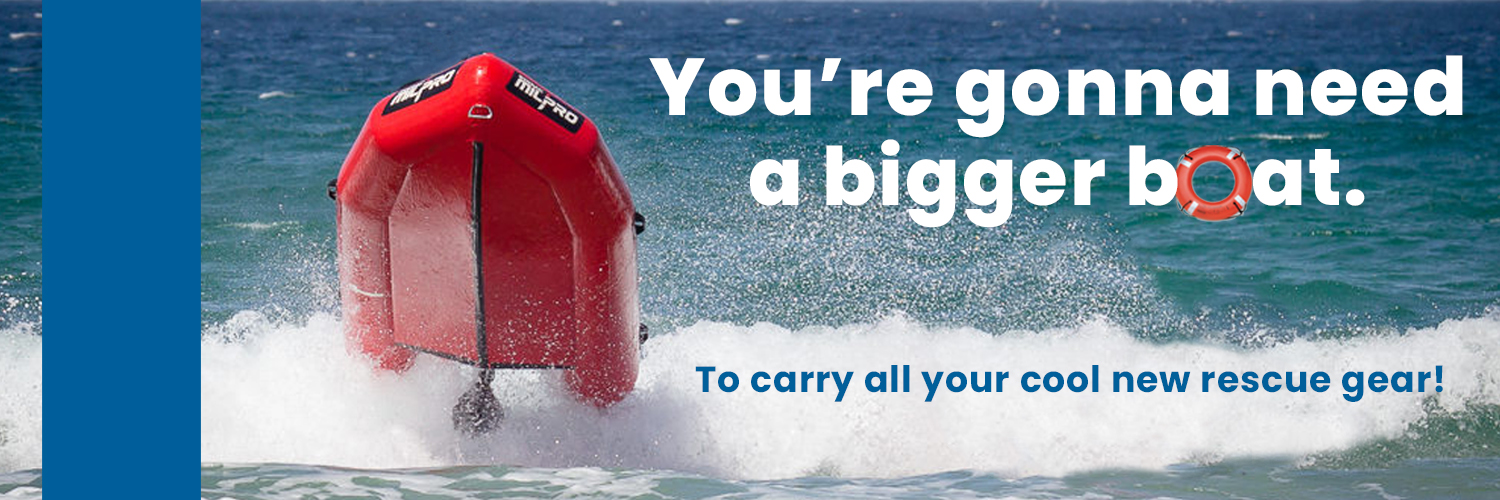 You're gonna need a bigger boat to carry all your cool new rescue gear!